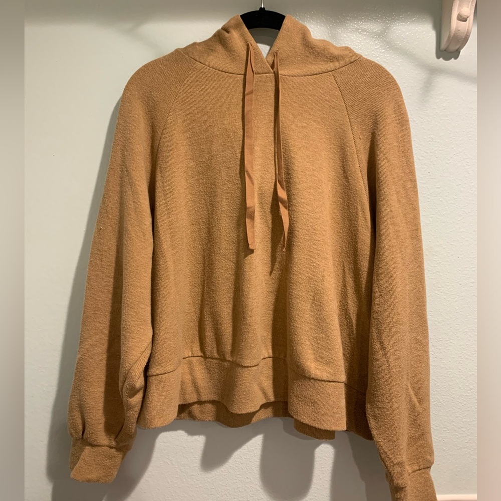 Who What Wear Knit Hoodie